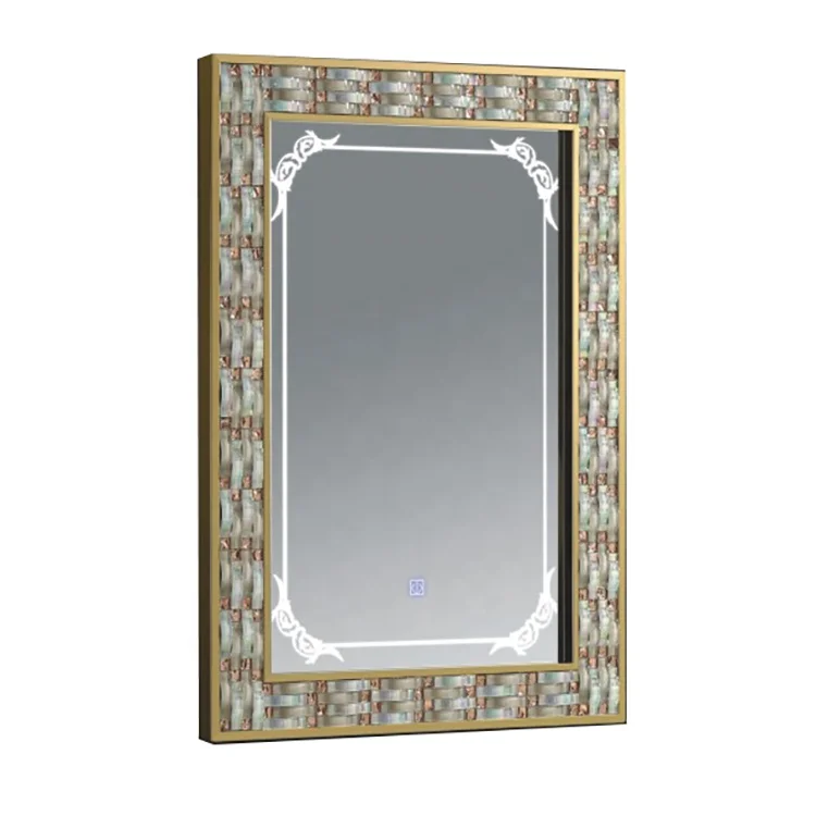 

Homewares Decor Modern LED Light Decorative Mosaic Glass Wall Mirror