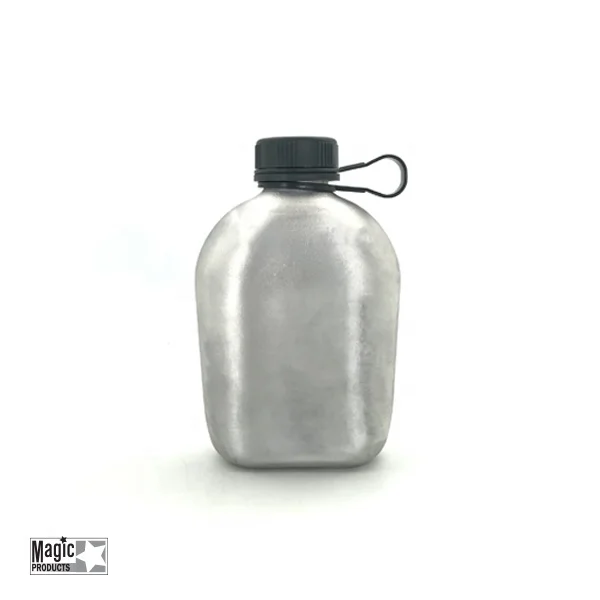 Aluminum Military Water Bottle Hiking Camping Water Bottle