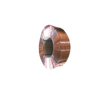 Cheap price factory supply super quality and light colour welding wires with Copper coated steel wires Q195