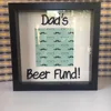 Dads Beer Fund Money Box Frame