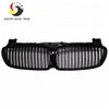 Black Front bumper upper radiator kindey grille grill complete insert for BMW 7 Series E65 E66 2003-2004