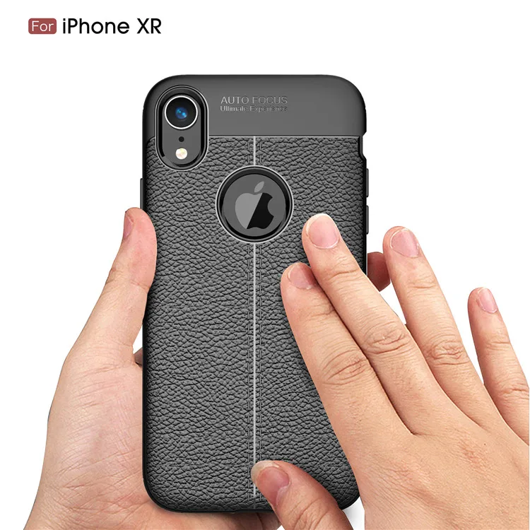 

Lichee TPU Soft Cover Mobile Phone Case For iPhone XR