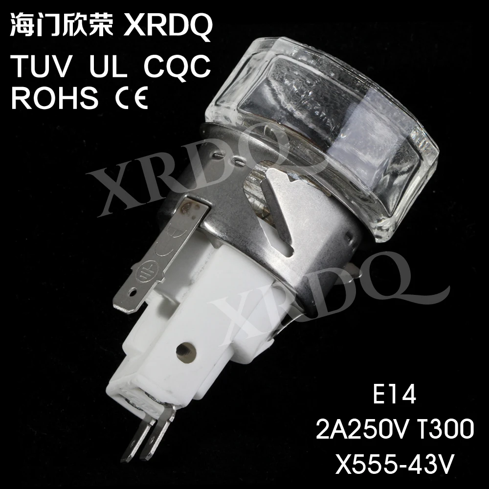 
X555-43v E14 Oven lamp light bulbs sockets holder high temperature steamer microwave 