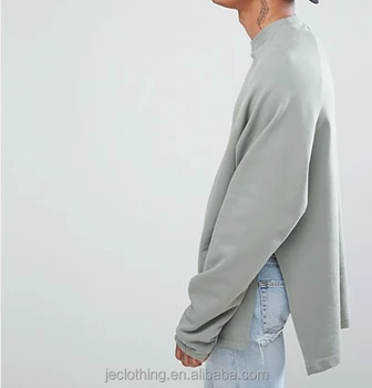 side split sweatshirt