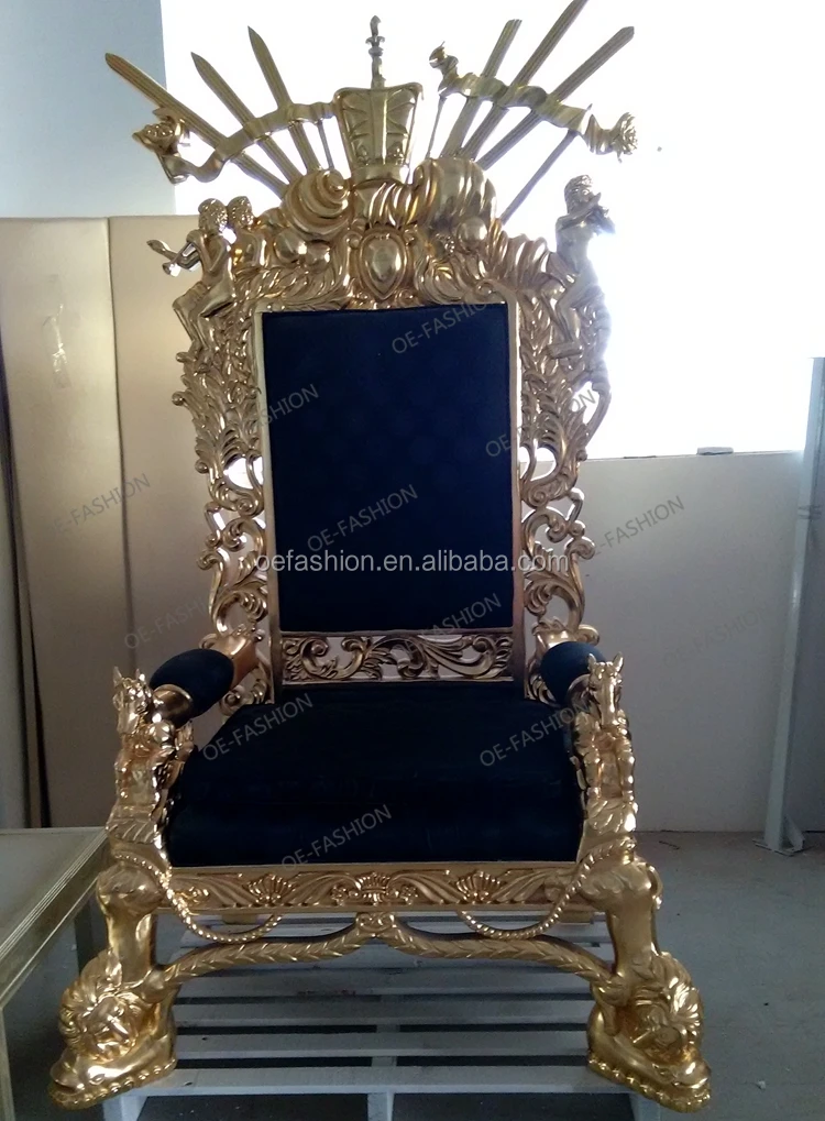 OE-FASHION luxury gold Royal king and queen throne's chairs for sale, View  king and queen chairs, OE-FASHION Product Details from Foshan Oe-Fashion  Furniture C…