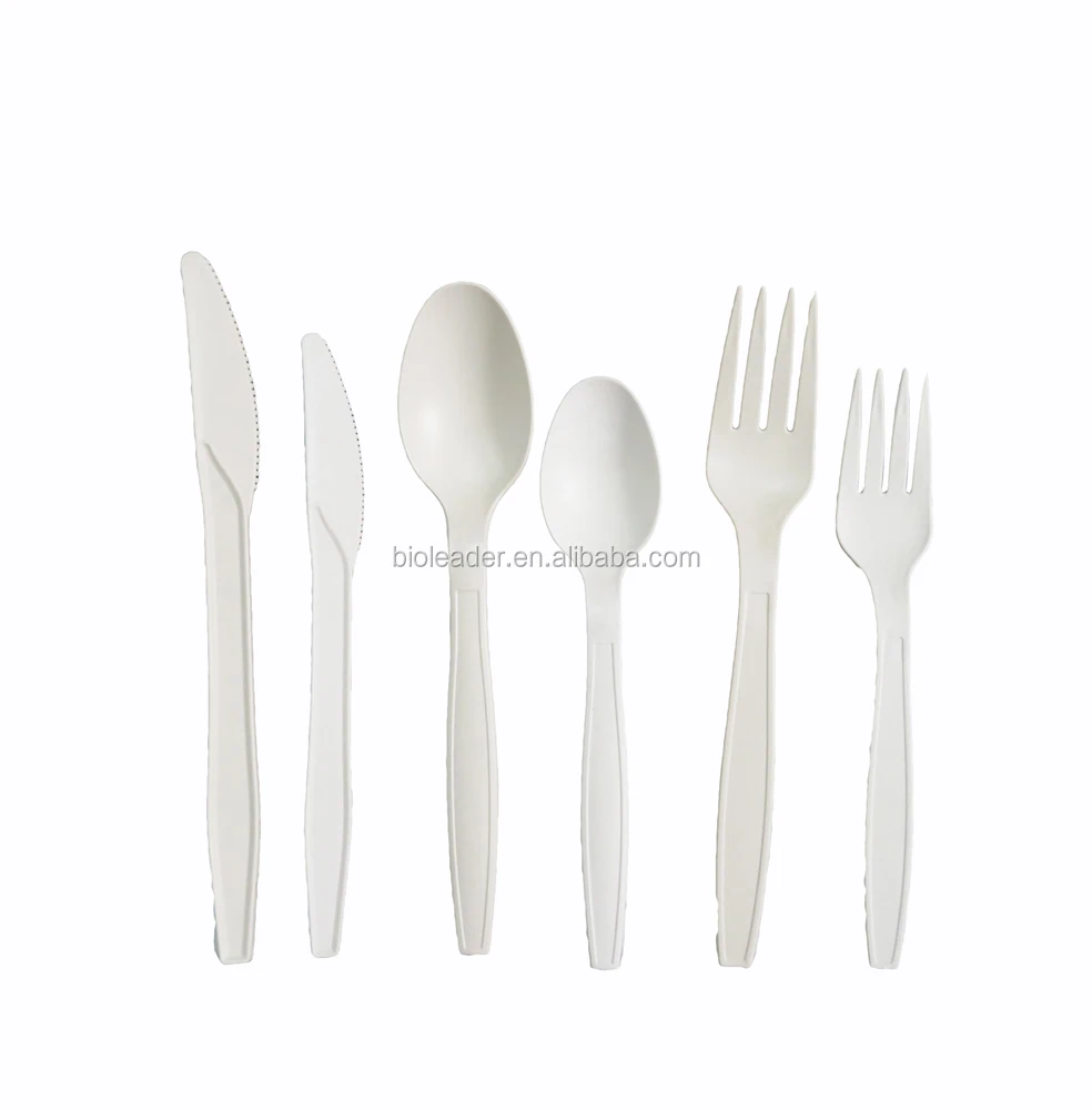 

Disposable Cornstarch Eco-friendly Plastic Wholesale Biodegradable Tableware Set