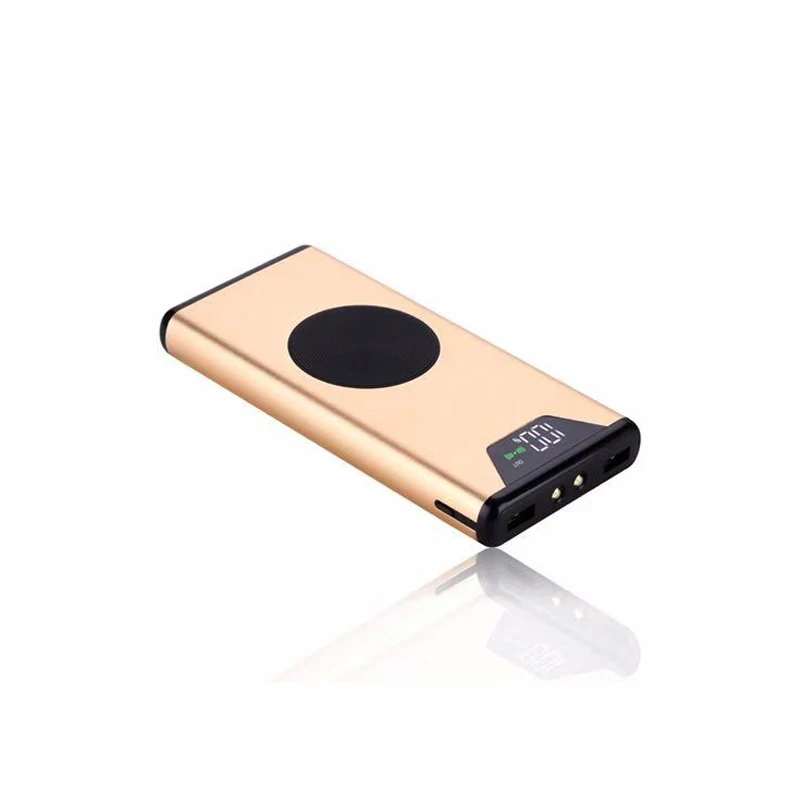 Universal mobile charger power bank QI Wireless charger 5V 2.1 A Output portable wireless charger