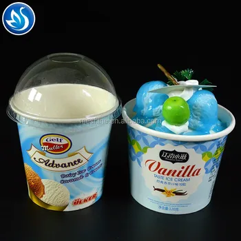 disposable ice cream cups