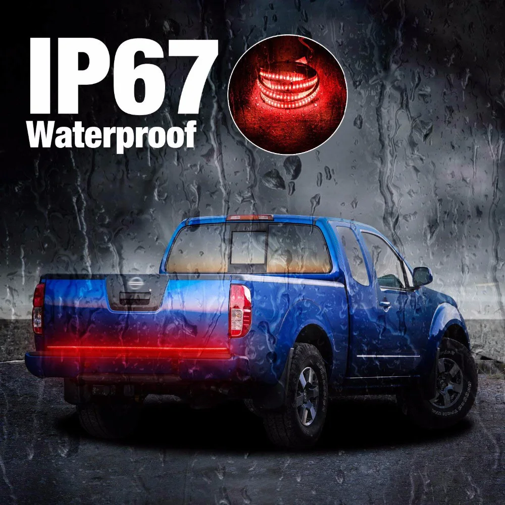 49 60 Inch 12v Led Strip Light Flexible Curved Triple Row Led Strip