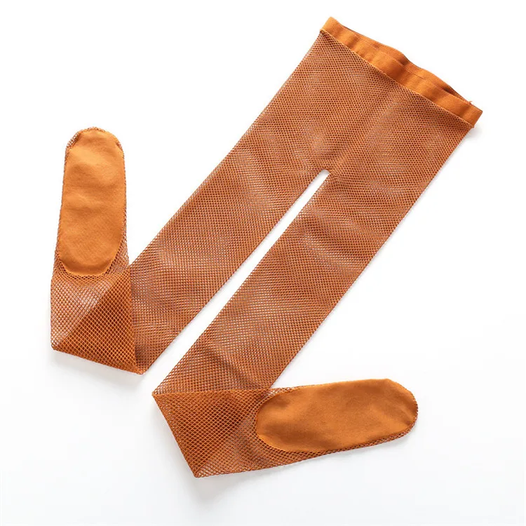 

Wholesale Professional Latin Dance Tan Fishnet Dance Tights