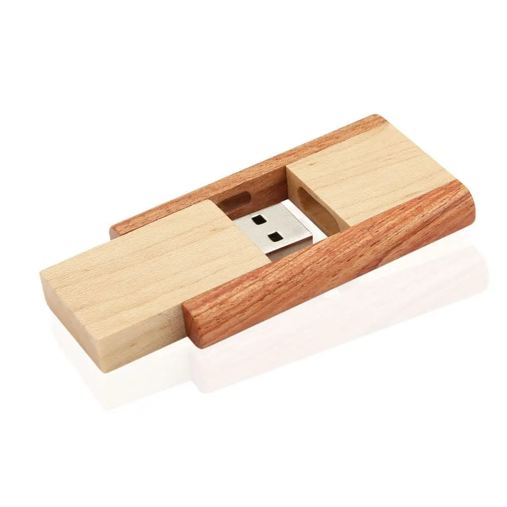 

Free Engraving Printing Flash Drive Swing Wooden Usb Memory Disk