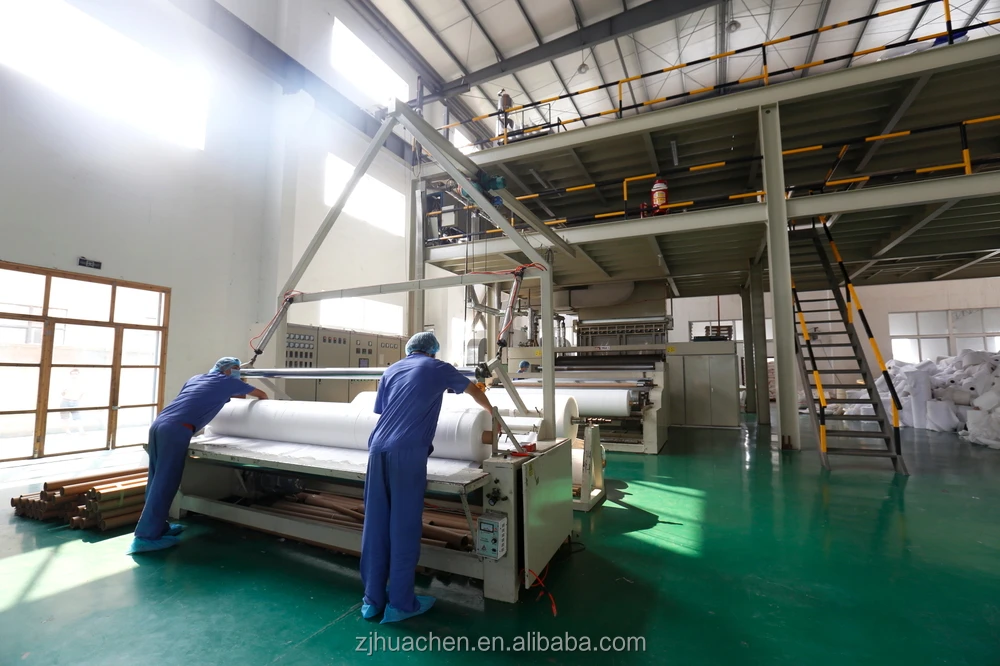 Spunbond+meltblown+spunbond 3 Layers Laminated Sms Nonwoven Fabric ...