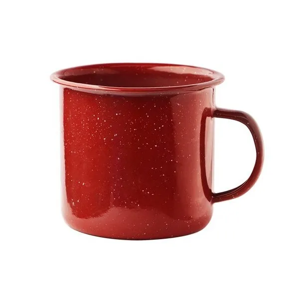 Promo top sale metal enamel mug custom logo