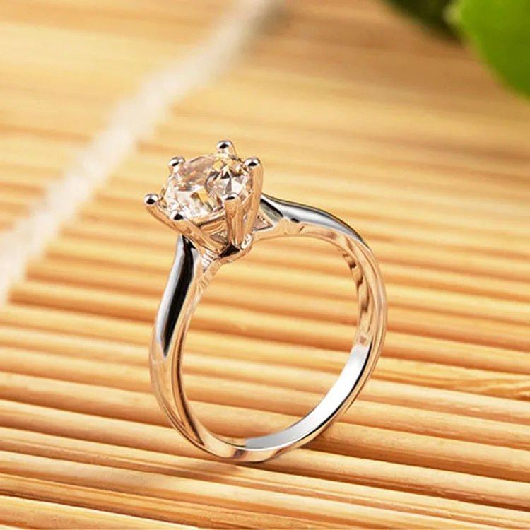 Сколько стоит кольцо с бриллиантом в 1 карат
