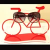 Acrylic Car/Motorcycle/Bicycle/Race Motorcycle Shape Glasses Sunglass Display Stand Holder Rack For 3 Pairs