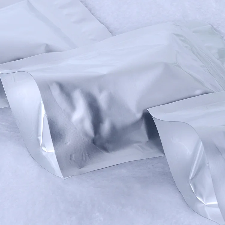 Custom printing laminated aluminum foil bag with tear notch