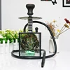 Wholesale Hot Selling Smoke Hookah Stainless Steel Nargile Acrylic Hookah Shisha Lounge Furniture