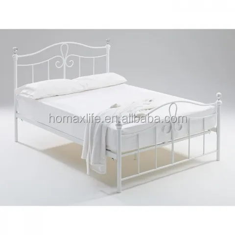 iron double cot