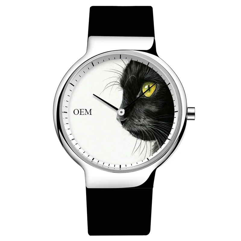 

Cat Watch Customization Custom Make Own Design Watches Personalized Mark