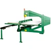 D&T vertical foam saw cutting machine 3 Wheel foam cutting machine sponge