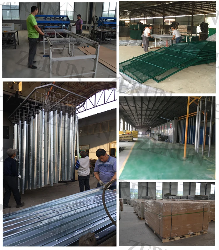 2018 Hot Sale High Quality Direct Factory Powder Coated Galvanized High Security Anti-climb Anti-cut 358 Fence