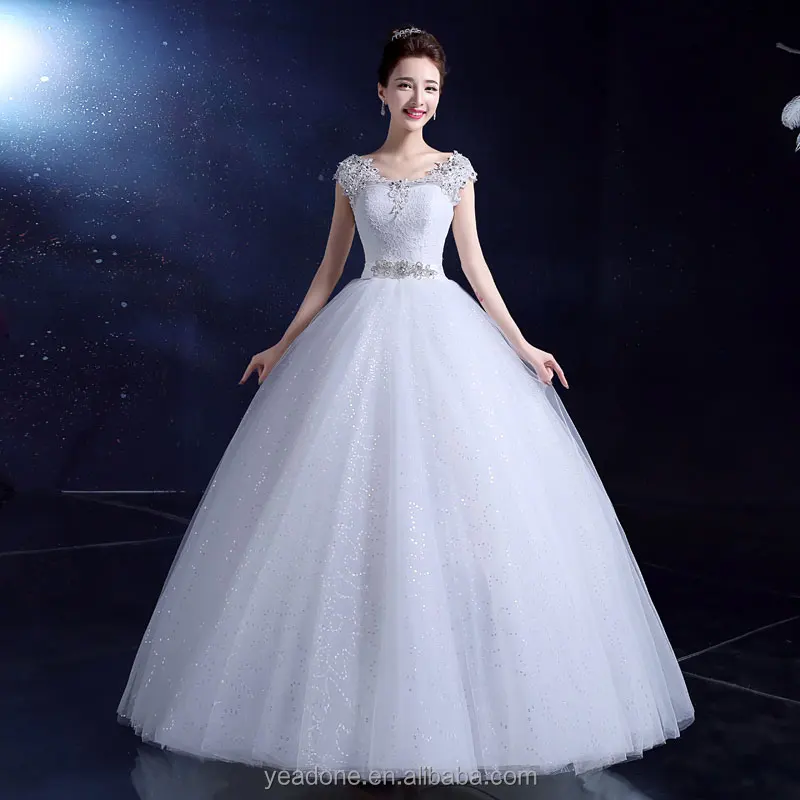

2019 China Factory Custom Made Wholesale White And Red Lace Wedding Dresses