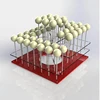 Acrylic Countertop Display Clear Cake Pop Holder Square Cake Stand