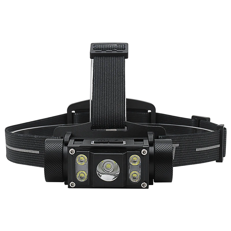 Super Bright 3 Models Multi-function Highlight Led Headlamp Waterproof for Camping