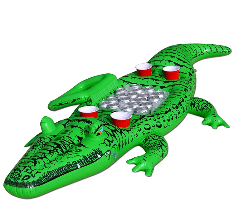 inflatable alligator pool float