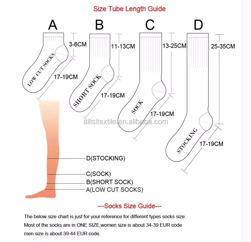 Sock Styles Chart