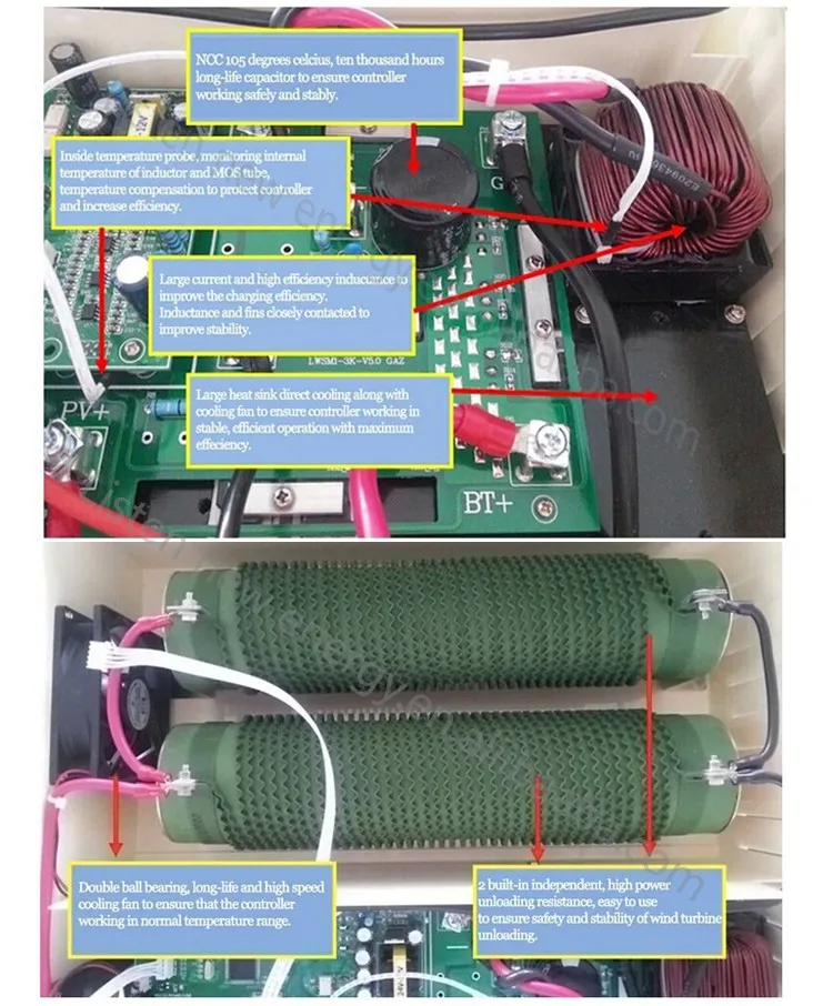 1kw 24v Mppt Wind Turbine Charge Controller With Buck Function Buy