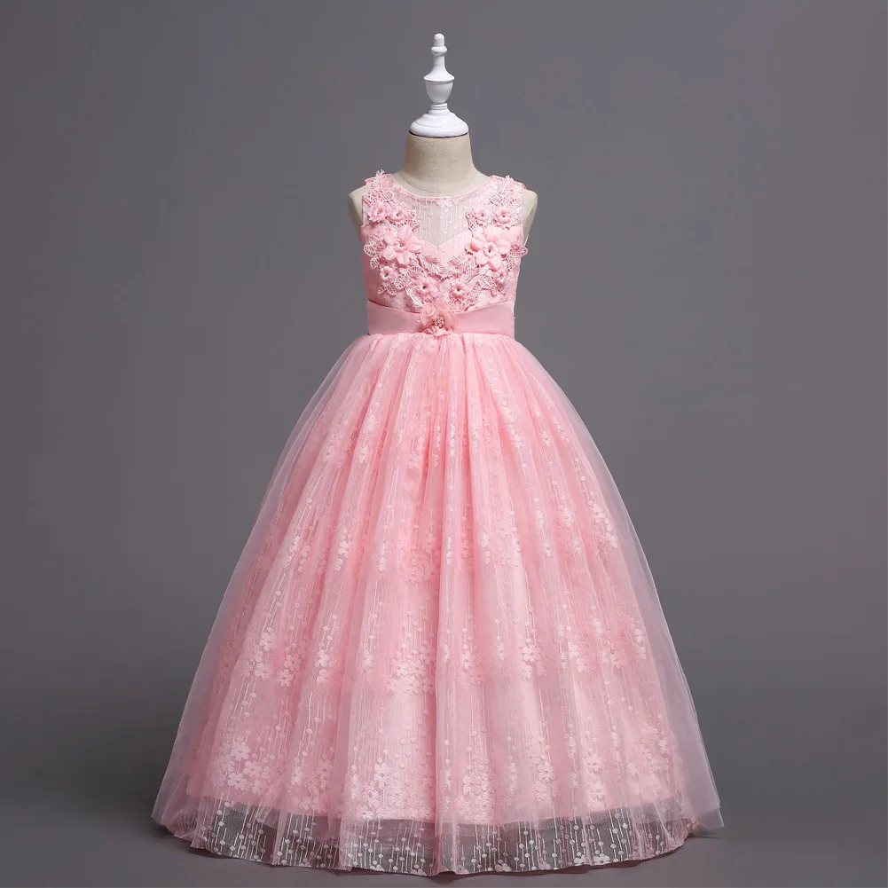 Платье Девочка 8 Лет Розовое