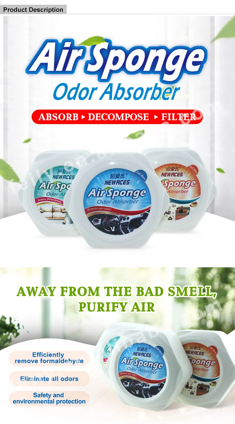 All Purpose Bad Air Sponge & Ecofriendly Odor Removing Sponge & Multi