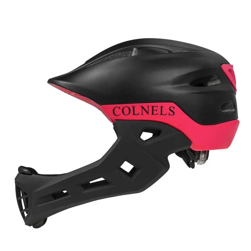 Oem Kids Helmet With Chin Guard Breathable Safety Kids Cycling Helmet