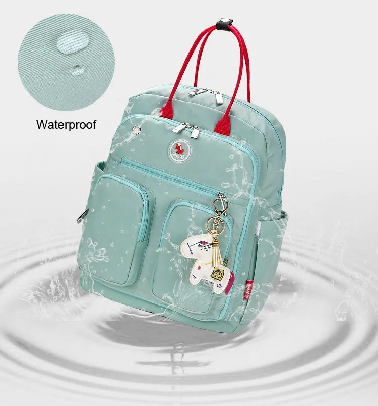 Hot Sale Fashion High Quality Multifunction Travel Waterproof Backpack Mummy Baby Diaper Bag