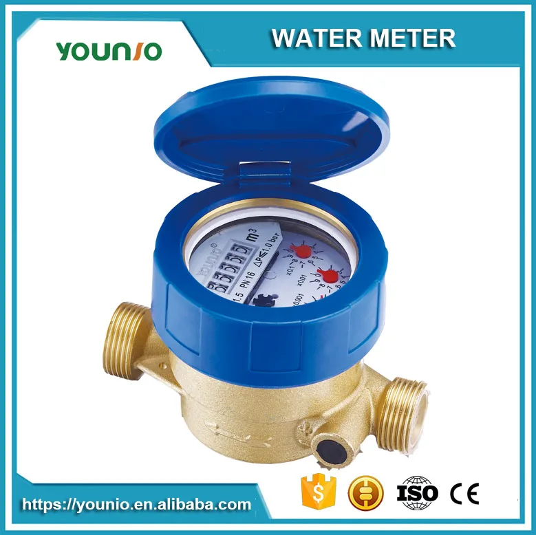 Contador De Agua Multi-Jet Serie DN20 Arad M (frío) Dial Seco 3/4 BSP ::  Tuercas, Colas, Arandelas Incluidas