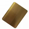 Brushed Gold Champagne Colored Decorative 304 Pvc 10 Gauge Press Plate/sheet Plate Stainless Abras Strip 30 Gage Steel Sheet