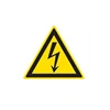 waterproof warning sticker,custom print warning yellow triangle label