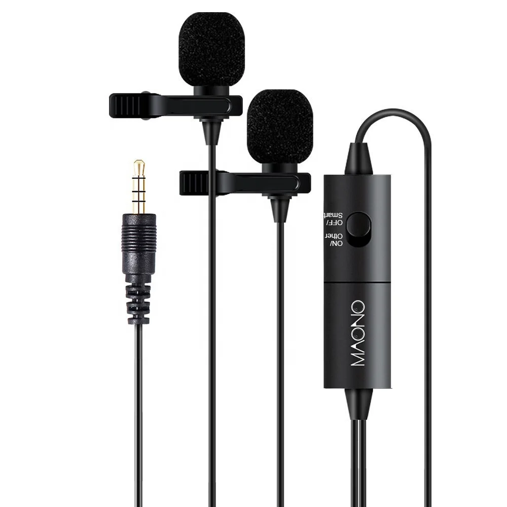 

Best play game chatting Ominidirectional lapel collar microphone clip
