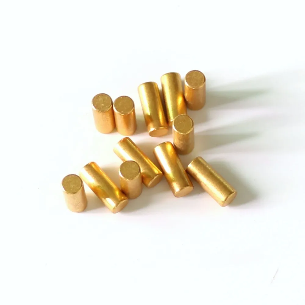 

4.8/ 5mm Gold Color Electric Guitar Hubucker Pickup Pole Pieces