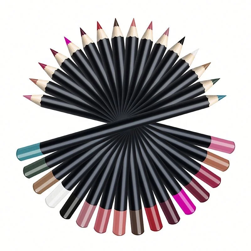 

Waterproof long lasting multi colors lip pencil no smudge lipliner