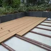 New fashion style of recycled wood plastic composite decking with hign performance of waterproof no timber problem