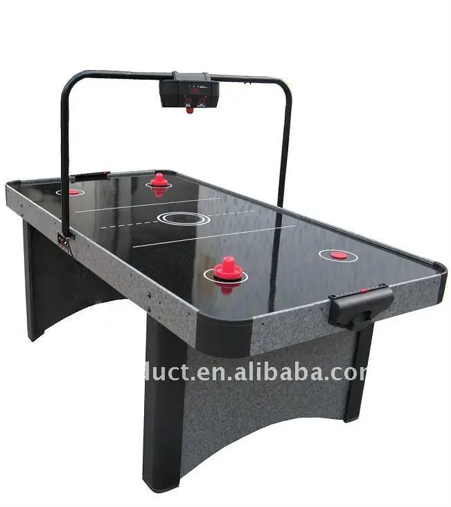 Portable Mini Air Hockey Table Game Small Hockey Table With Pusher