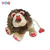 Sample Wholesale Q version animal cotton-stuffed custom soft plush lion toy