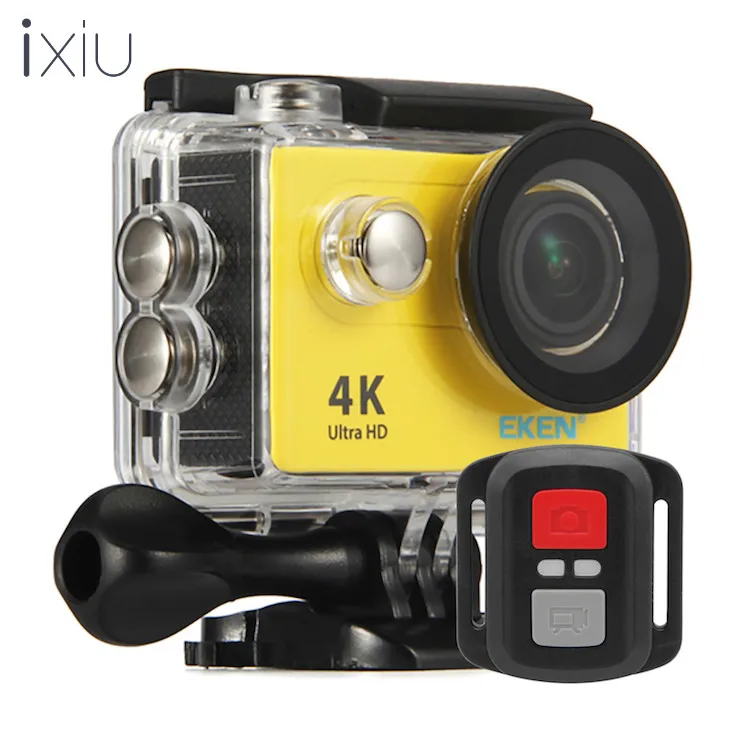 

Hot ultra 4K H9R waterproof extreme action camera wifi EKEN H9 sport camera 4k with 2.4G remote control, Black;blue / green;red / pink;silver / gray;white;yellow / gold