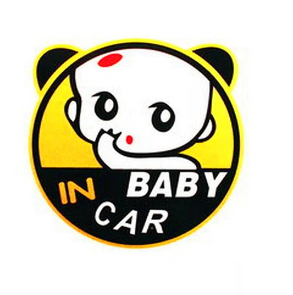 Zone Tech Baby Up In This Bitch Vehicle Safety Sticker Premium Quality Convenient Reflective Baby Up On This Bitch Vehicle Safety Funny Sign Sticker