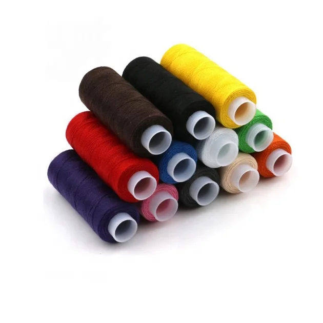 Household color knitting handmade polyester sewing thread / diy manual sewing machine sewing thread
