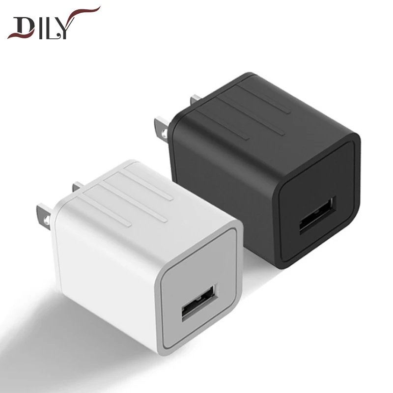 

Amazon hot sell universal mobile phone wall plug usb travel adapter charger, White black
