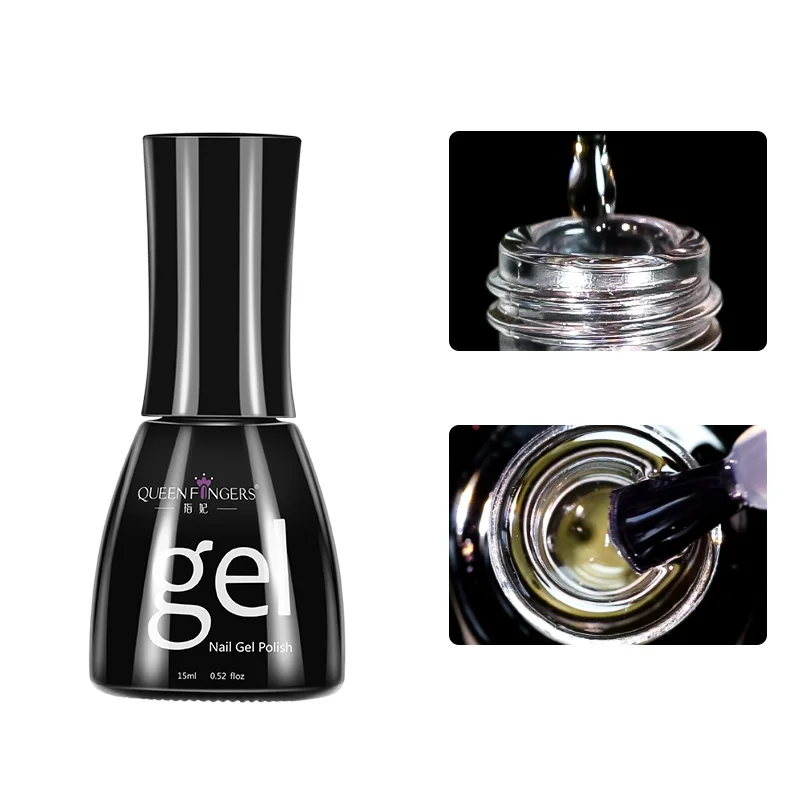 

15ML/8ML Private Label Clear Color Pure Nail Gel Polish Led/Uv Lamp Transfer Foil Gel, Clear uv gel