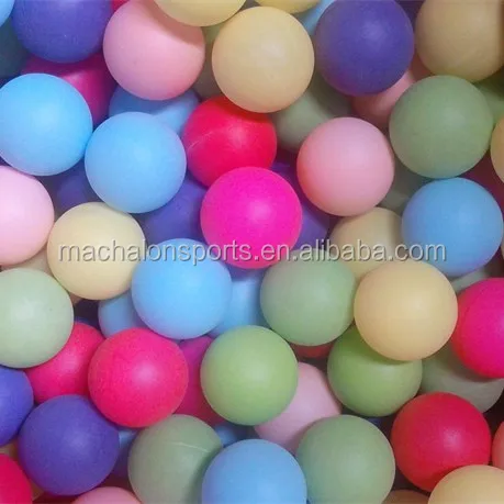 

Free Of Shipping Good quality 40mm seamless colored pingpong ball table tennis ball beer pong balls 100pcs pack